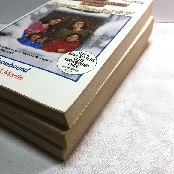 Vintage The Babysitters Club Super Special Books #2, 5, and 7 1989-1991 - Picture 9 of 15